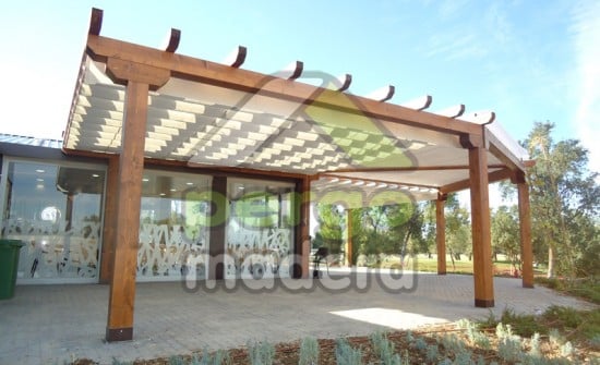 Pergola golf en Madrid ( La Moraleja )