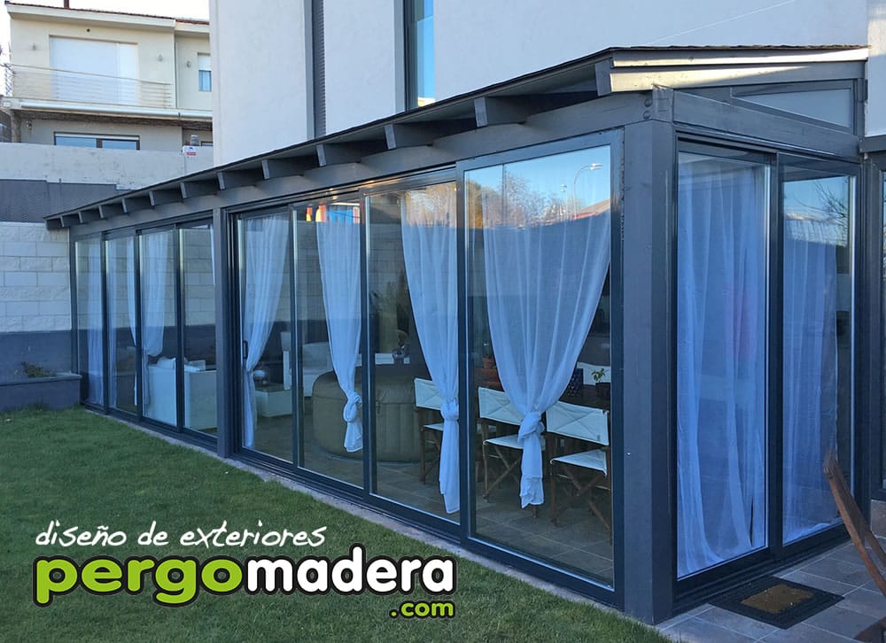 cerramientos de porches con ventanas correderas o deslizantes